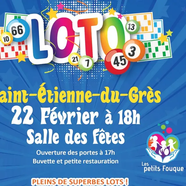 Loto de l'Association Les Petits Fouque à Saint-Etienne du Grès_Saint-Étienne-du-Grès