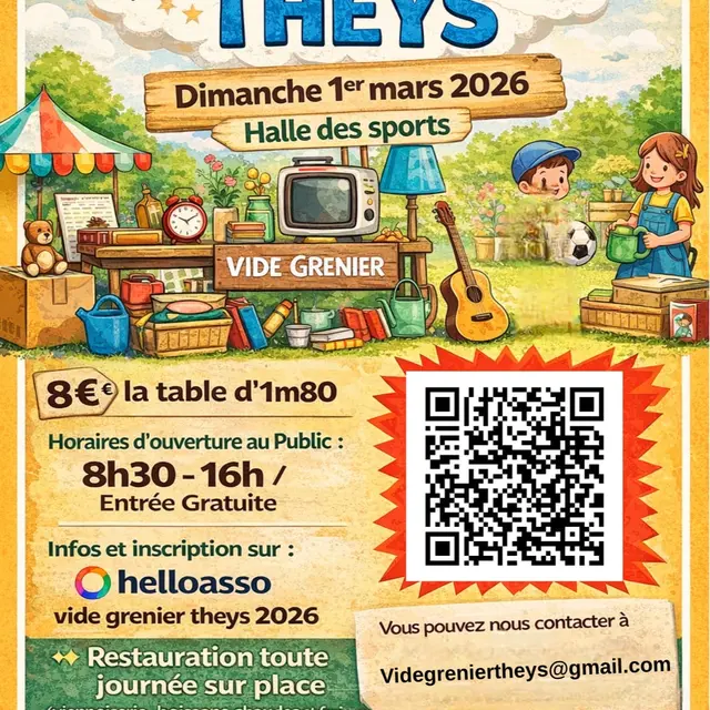 Vide Grenier de Theys 2026_Theys