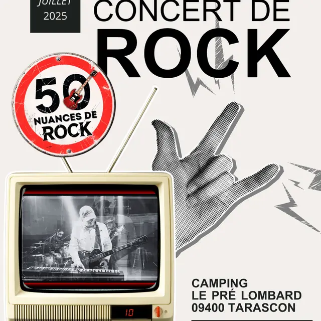 Concert  de Rock_Tarascon-sur-Ariège