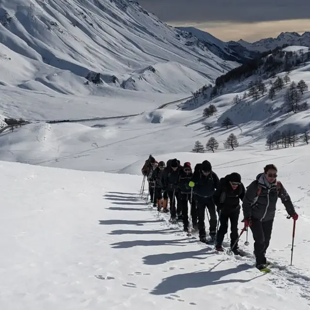Raquettes avec En terrain connu