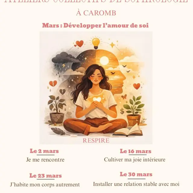 Atelier sophro : développer l'amour de soi_Caromb