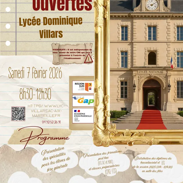 Affiche réalisée par notre élève Noa BEUDIN