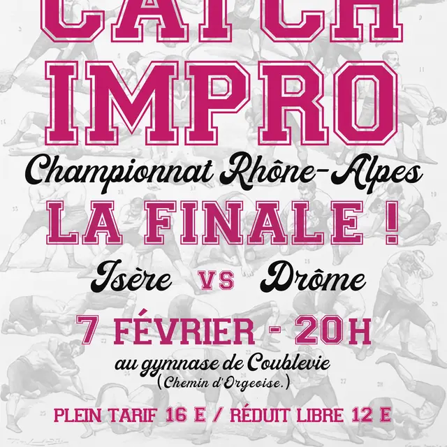 Final du championnat catch impro