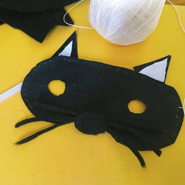 Masque chat noir