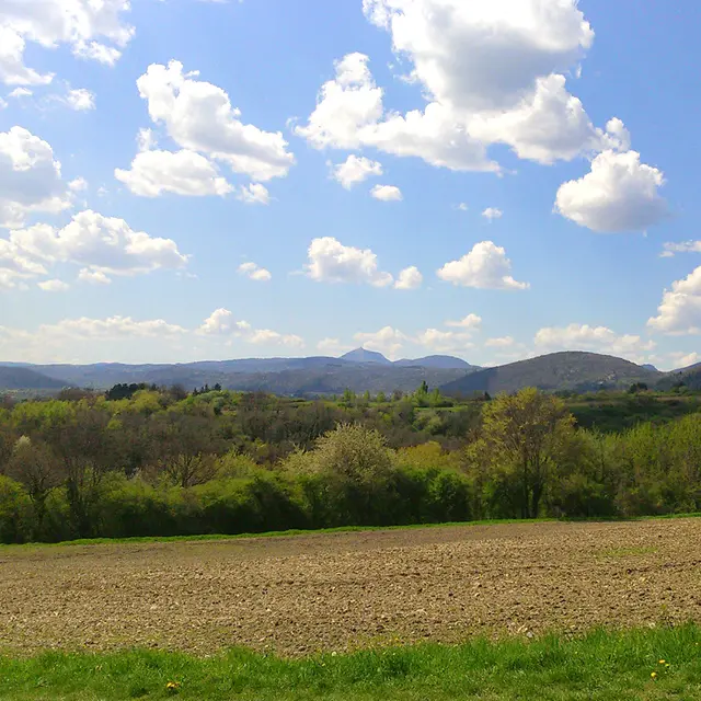 Panorama sur la Chaîne des Puys
