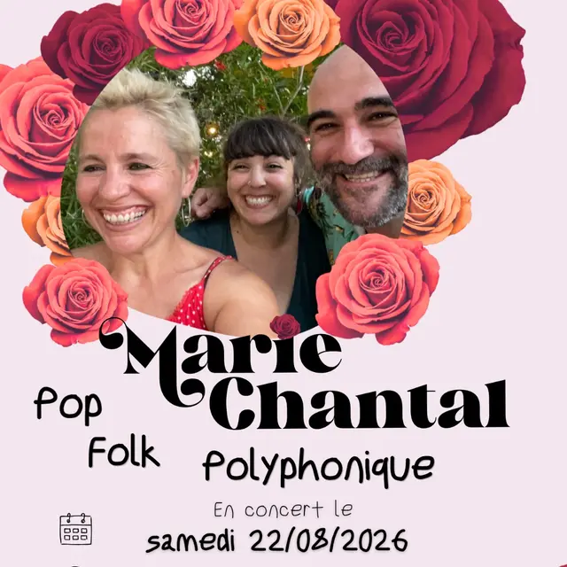Concert : Marie Chantal - Pop, folk, polyphonique_Méounes-lès-Montrieux