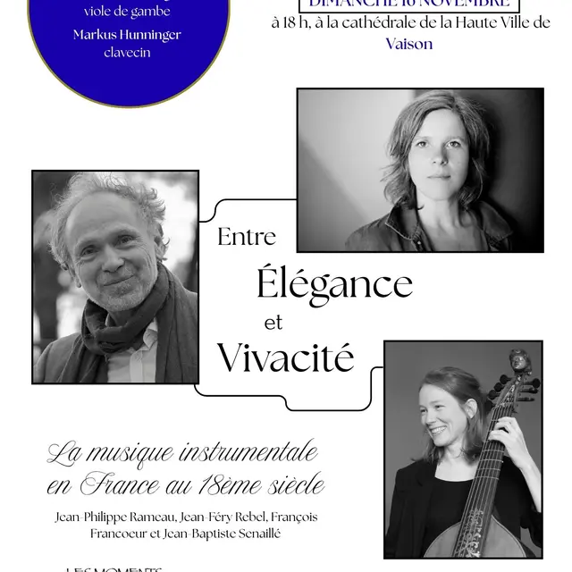 Concert  Ensemble Markus Hünninger   - Musique dans la Nef_Vaison-la-Romaine