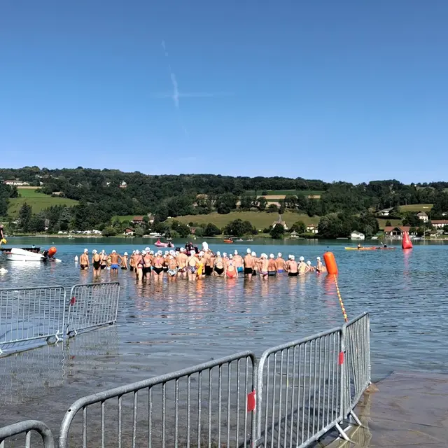 Traversée du lac de Paladru