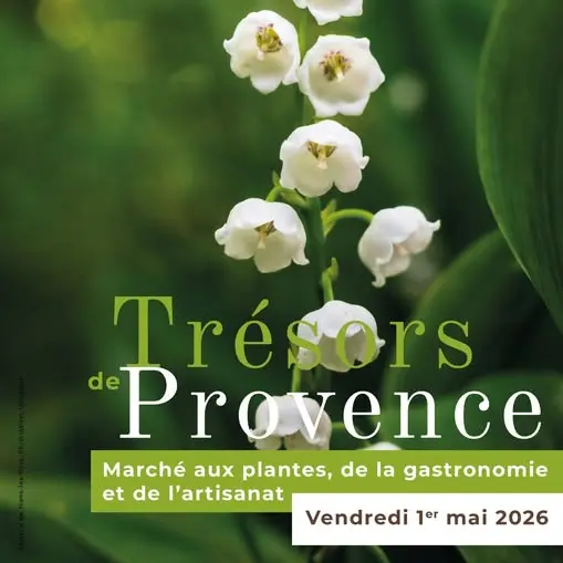 Marché aux plantes, de la gastronomie et de l'artisanat : Trésor de Provence_Nans-les-Pins