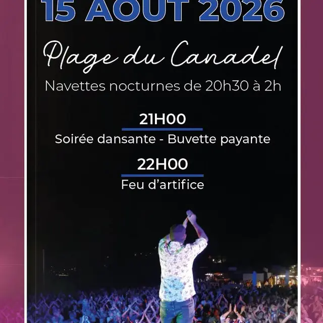 Soirée dansante et Feu d'Artifice_Rayol-Canadel sur Mer
