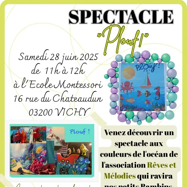 Spectacle Plouf_Vichy