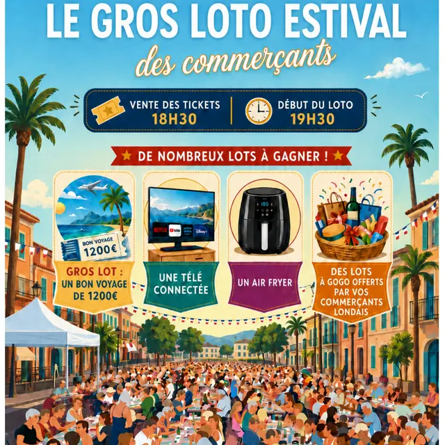Loto des commerçants par La Londe and Co'_La Londe-les-Maures
