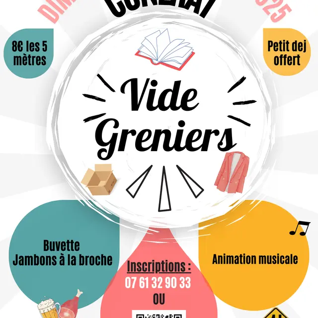 Affiche Vide-greniers 2025