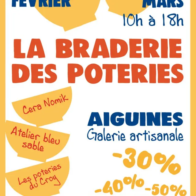 Braderie des poteries