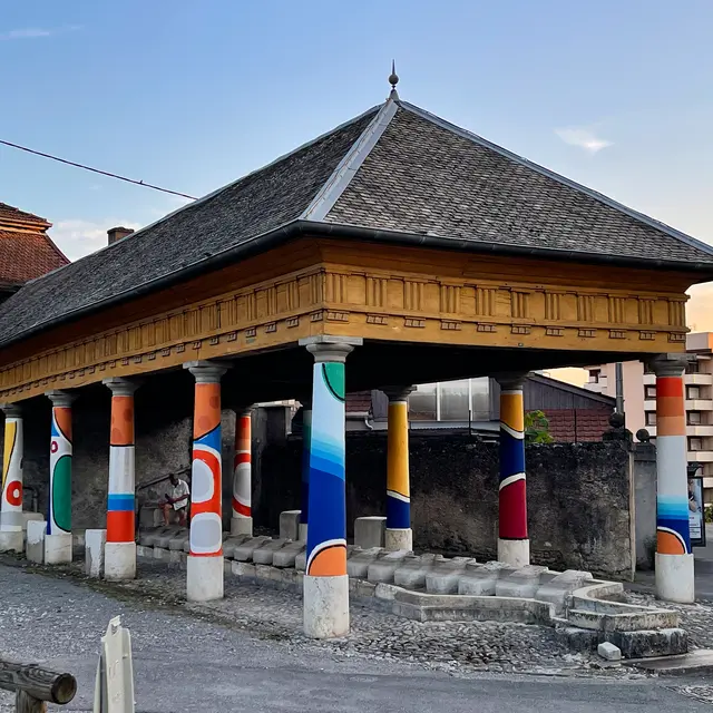 Inauguration de la fresque du lavoir de Corzent - Journées Européennes du Patrimoine 2025_Thonon-les-Bains
