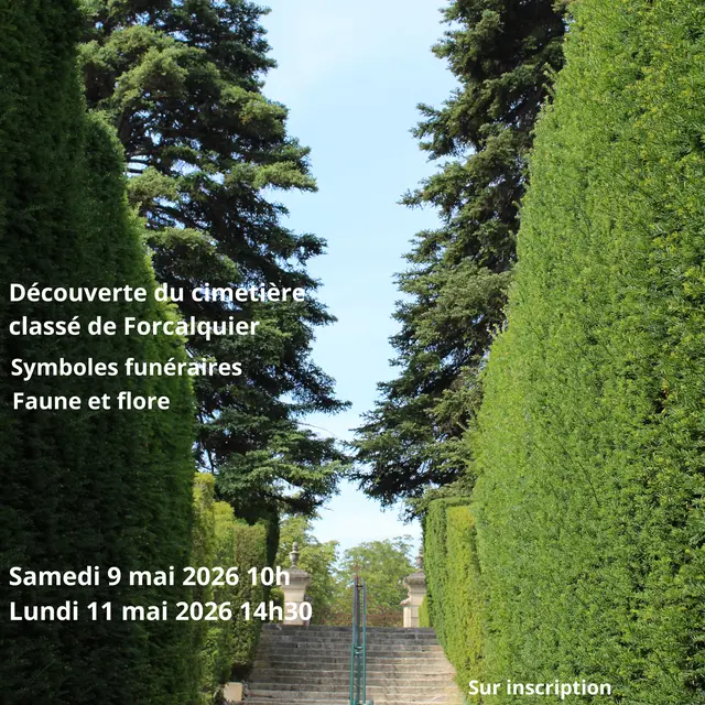 Printemps des cimetières : découverte du cimetière classé de Forcalquier_Forcalquier