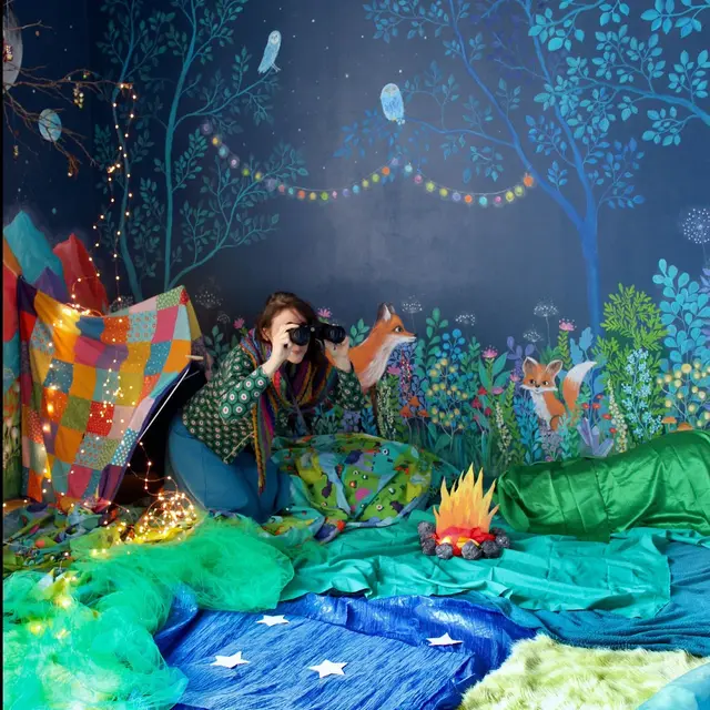 Atelier artistique en famille - Création d'hiver_Plateau des Petites Roches