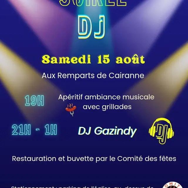 Soirée DJ_Cairanne