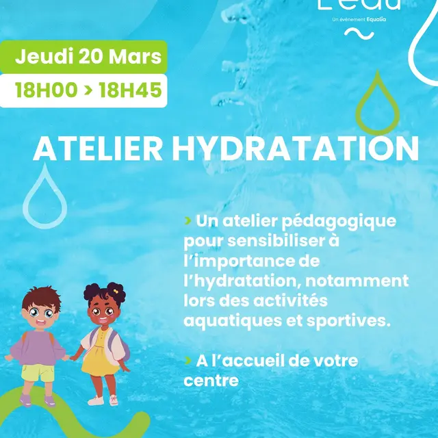 La Semaine de l'Eau : Atelier Hydratation_Saint-Martin-de-Ré