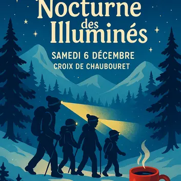 Rando Nocturne des Illuminés_Le Bessat