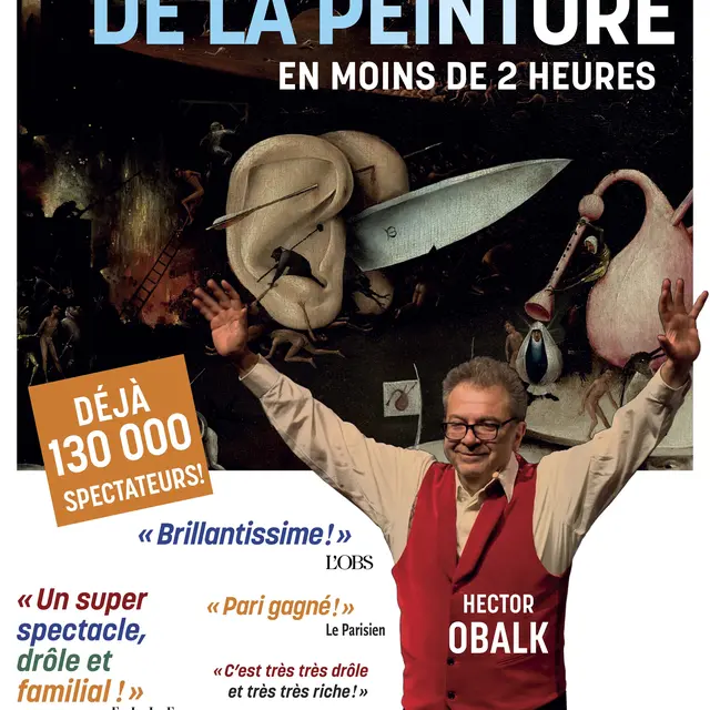 Spectacle : Toute l'Histoire de la Peinture, par Hector Obalk_Angers