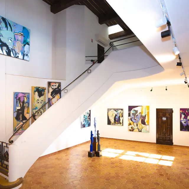 Exposition aux Arcades_Grimaud