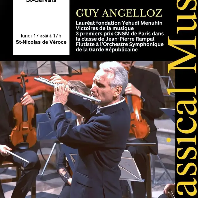 Concert - Flûtes virtuoses - Guy Angelloz_Saint-Gervais-les-Bains