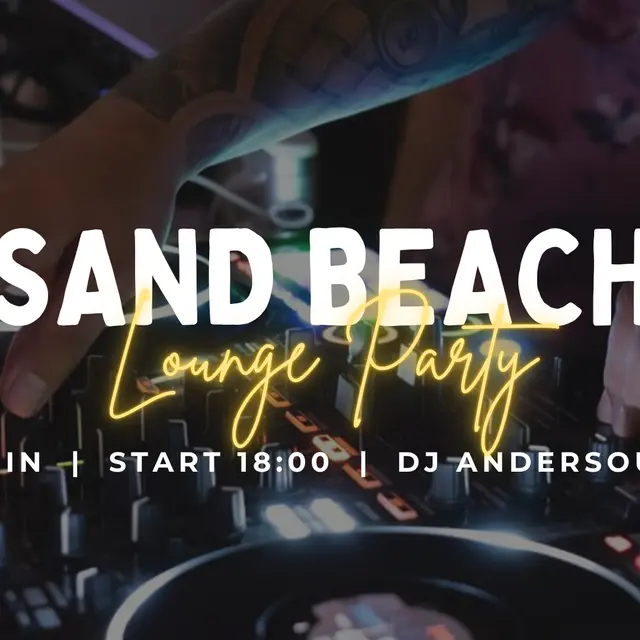 Sand Beach Lounge Party