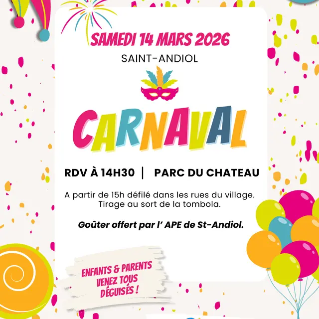 Carnaval de l'A.P.E._Saint-Andiol