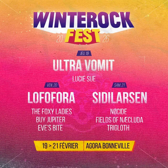 WinterRock Fest - 10ème édition_Bonneville