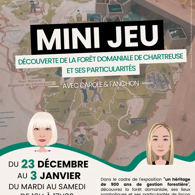 Mini-jeu : Partez à la découverte de la forêt domaniale de Chartreuse_Saint-Pierre-de-Chartreuse