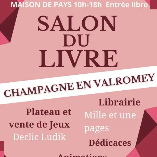 Salon du Livre à Champagne en Valromey_Champagne-en-Valromey