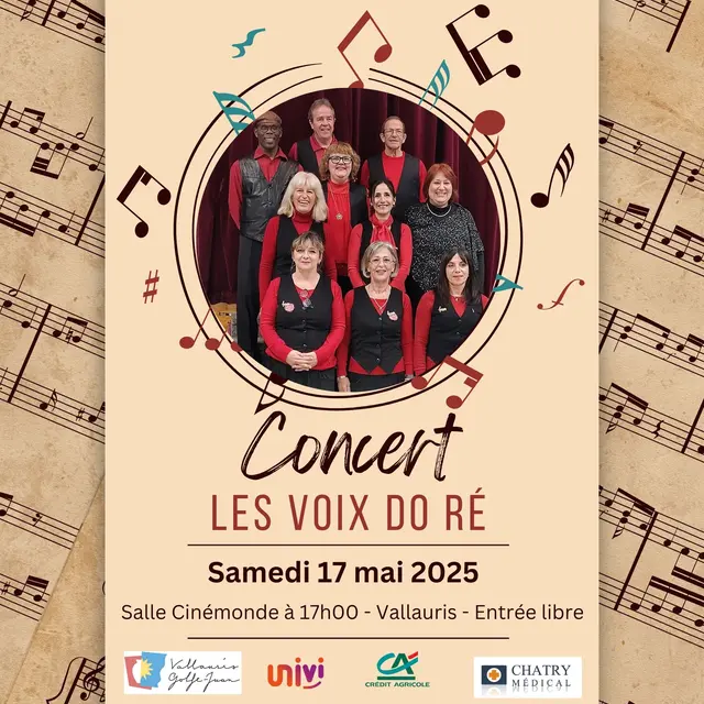Concert Les Voix Do Ré_Vallauris Golfe - Juan