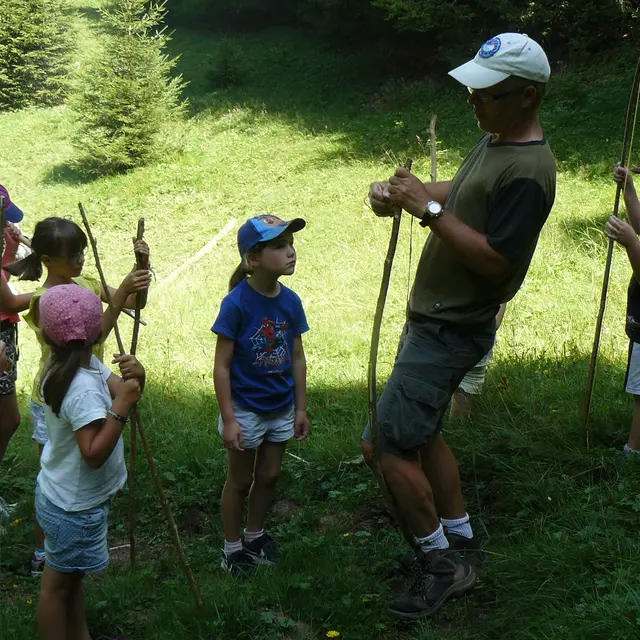 Randonnée encadrée les petits trappeurs_Abondance