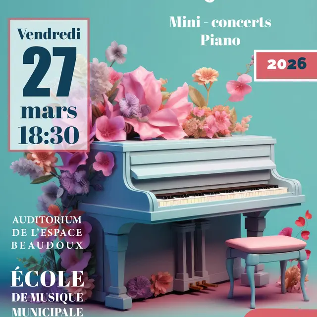 Master class de Beaudoux et mini-concerts - Piano_Lambesc