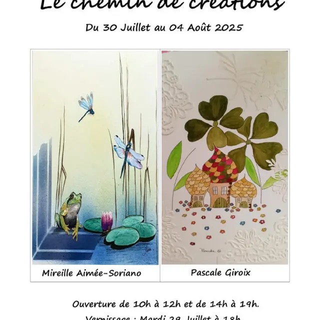 Le chemin de créations_Lavaudieu