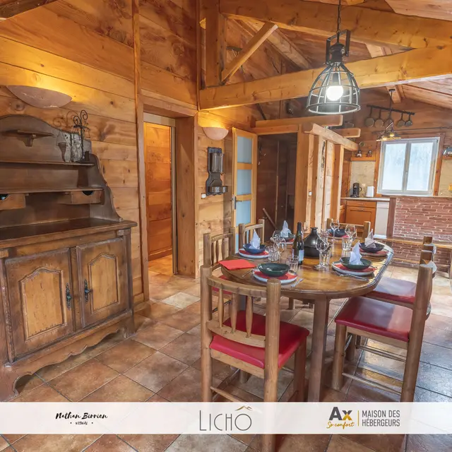 Maison le Balcon du bosquet 8 personnes à Ax les Thermes