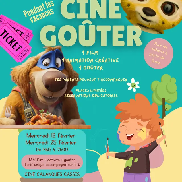 Cinéma Goûter pour les enfants - 25 février 2026_Cassis