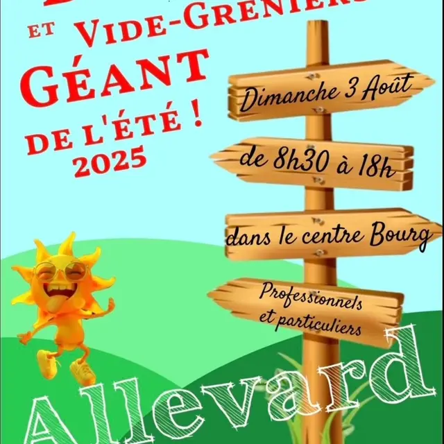 Brocante et vide-greniers géant de l'été 2025_Allevard