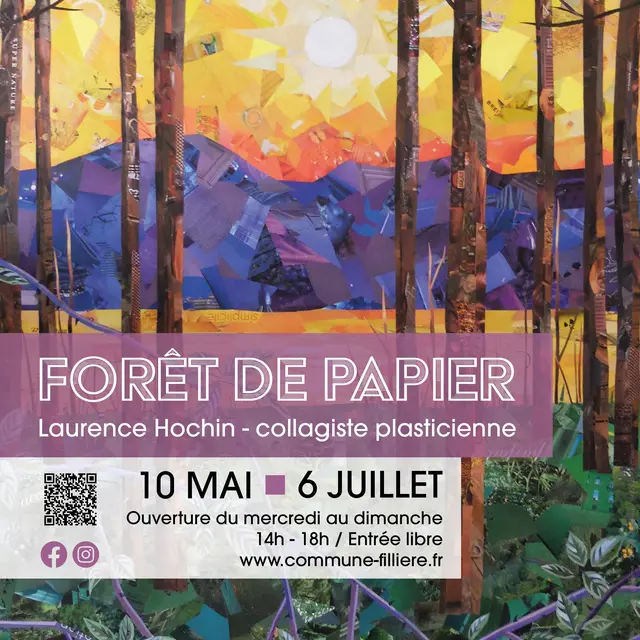 Exposition : Forêt de papier_Fillière