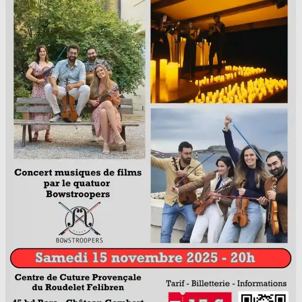 Bowstroopers concert à la bougie_Marseille