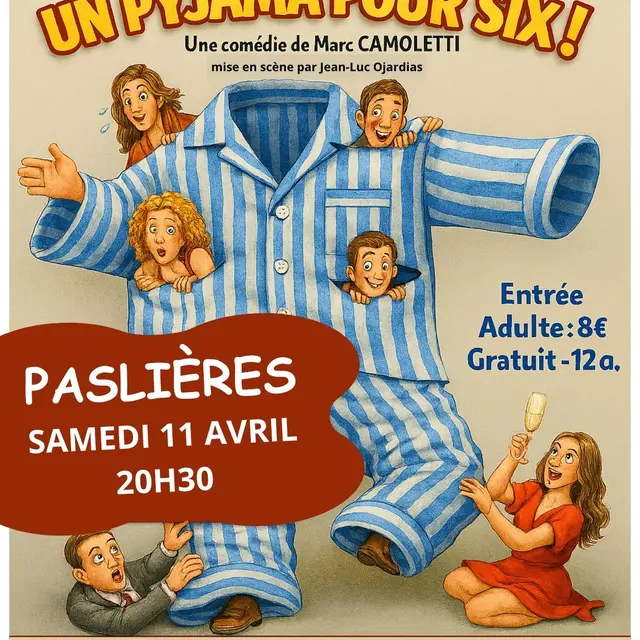 Affiche Soirée Théâtre avril 2026