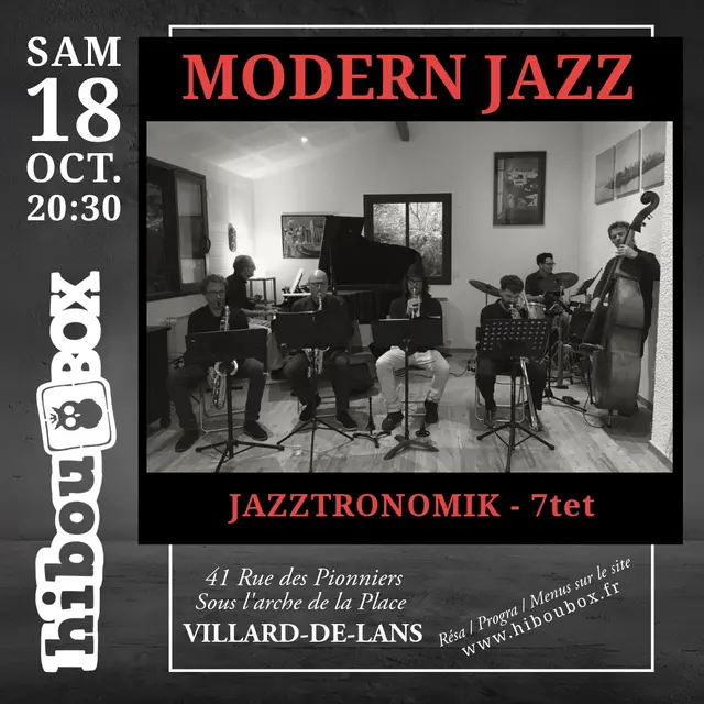 Concert Jazztronomik 7tet -Jazz orchestral - Modern Jazz_Villard-de-Lans