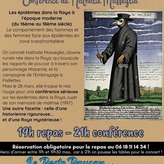 Repas-conférence au resto paysan par Nathalie Masseglia_Breil-sur-Roya