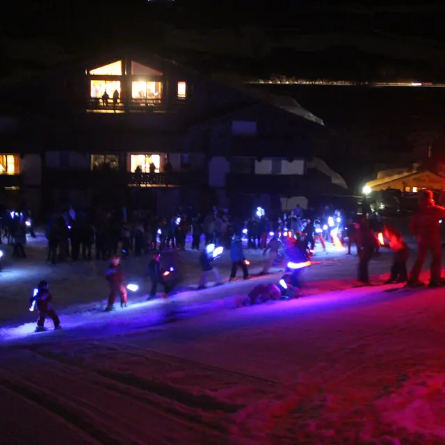 Ski nocturne_Flumet