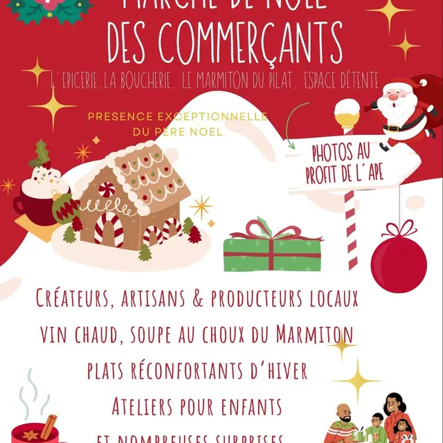 Marché de Noël des commerçants_Planfoy