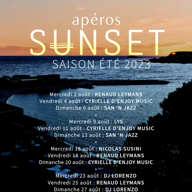 Apéros Sunset Le Petit Navire Bandol