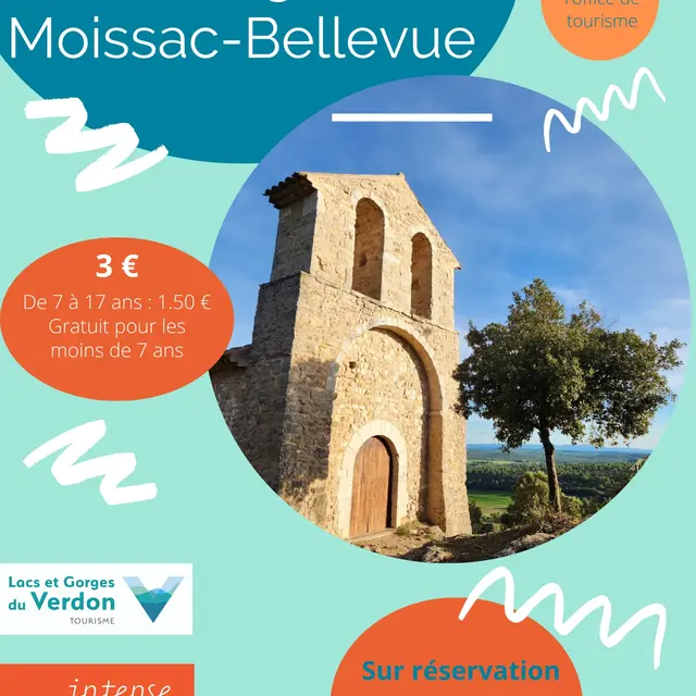 Visite guidée du village de Moissac-Bellevue