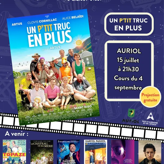 Ciné plein air - Un p’tit truc en plus_Auriol