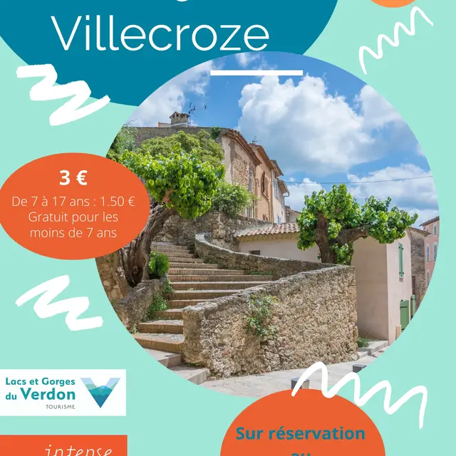 Visite guidée du village de Villecroze_Villecroze